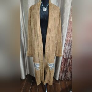 Vintage Leather Trench